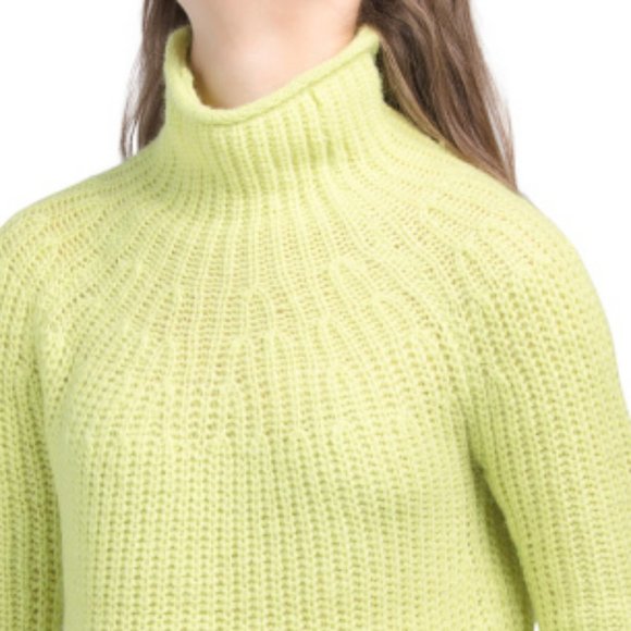 RAG & BONE Joseph Cozy Soft Citron Sweater S / M - Picture 12 of 16